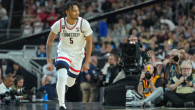 Stephon Castle, a guard from UConn, has declared for the NBA draft